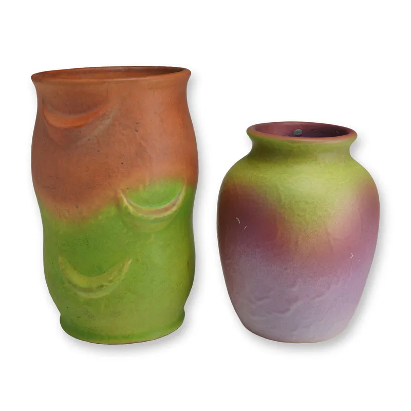 Two Weller Pottery Vases, Elberta from auction in Hollywood, Florida — image 46