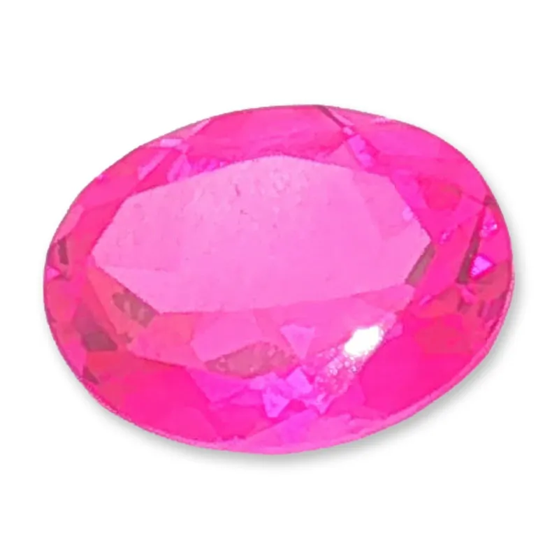 Oval Cut Purplish Red Topaz Gemstone from auction in Hollywood, Florida — image 4
