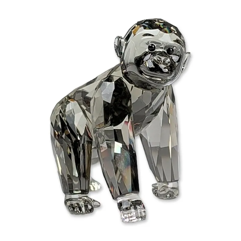 Swarovski SCS Crystal Gorilla Cub Figurine from auction in Hollywood, Florida — image 8