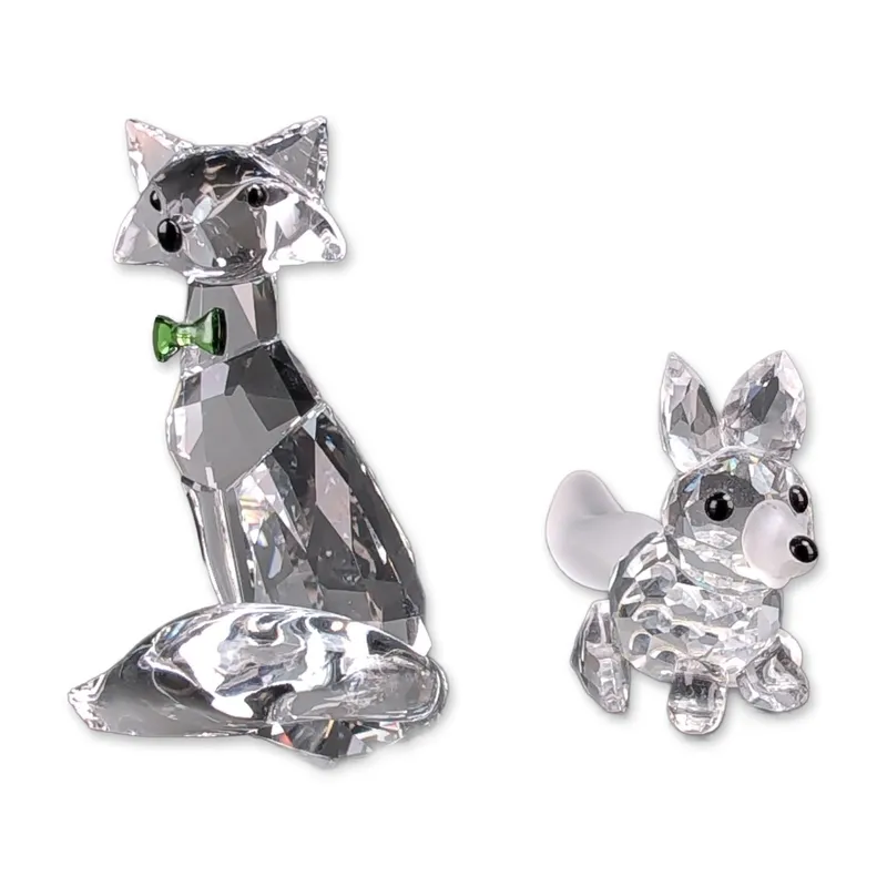 2pc Swarovski Crystal Fox Figurines from auction in Hollywood, Florida — image 31