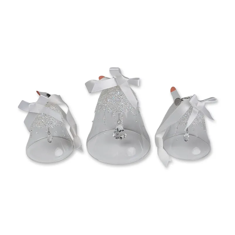3pc Swarovski Crystal 2017 Christmas Bell Ornament Set from auction in Hollywood, Florida — image 39