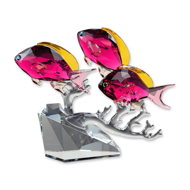 Swarovski Anthias Fish Trio Crystal Figurine from auction in Hollywood, Florida — image 10