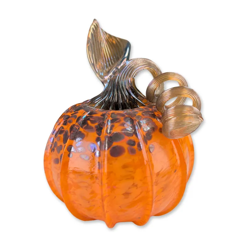 Steven Lundberg Studios Art Glass Pumpkin from auction in Hollywood, Florida — image 14