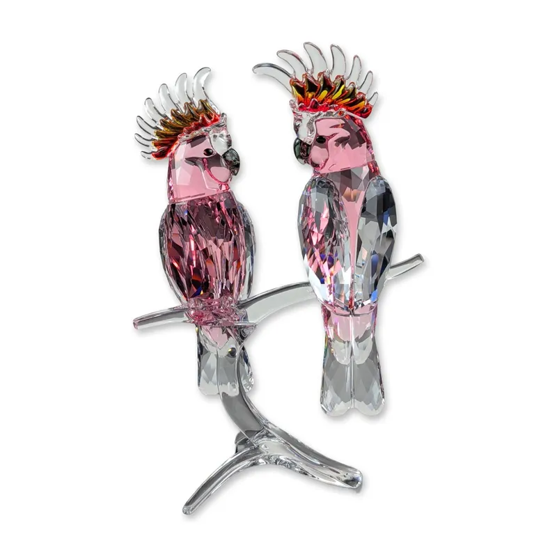 Swarovski Crystal Pink Cockatoos Figurine from auction in Hollywood, Florida — image 25
