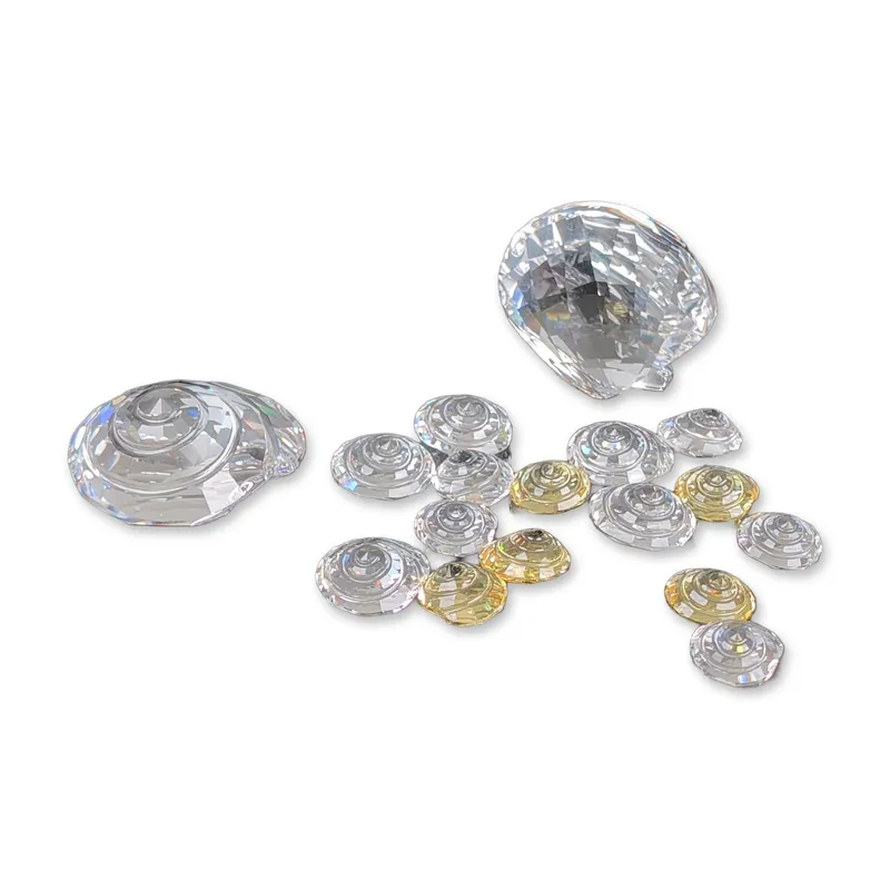 17pc Swarovski Faceted Crystal Shell Figurines from auction in Hollywood, Florida — image 30