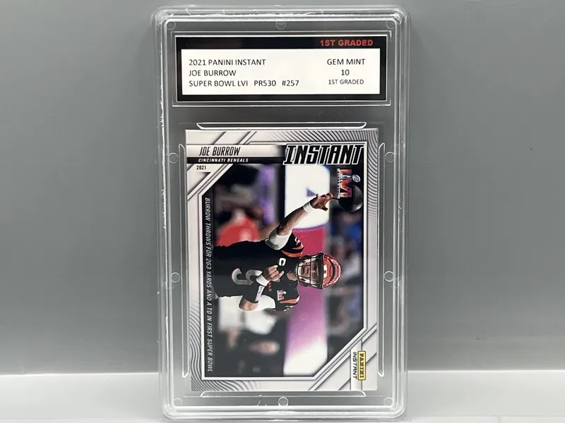 2021 Panini Instant Joe Burrow Super Bowl LVI #257 - Slabbed from auction in Greenville, Ohio — image 13