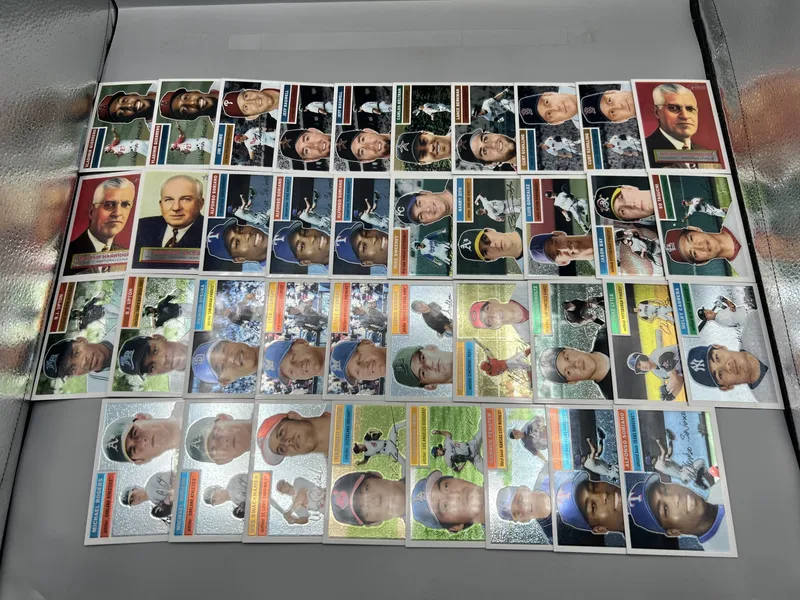 (35+) 2005 Topps Heritage Chrome Baseball Cards - All Cards Are #/1956 - Vladimir Guerrero, Jim Thome, Jeff Bagwell, Beltran, Berkman, Schilling from auction in Greenville, Ohio — image 23
