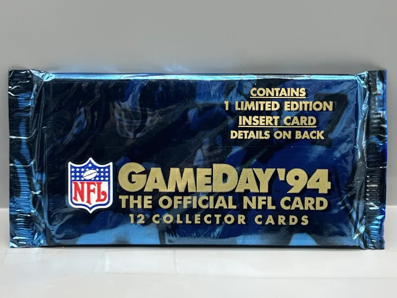 1994 Gameday Football Unopened Wax Pack from auction in Greenville, Ohio — image 28