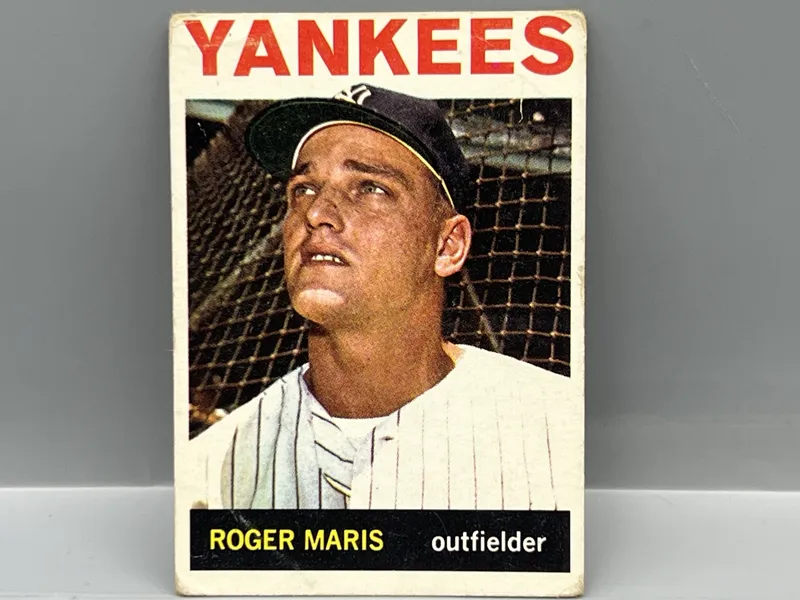 1964 Topps Roger Maris #225 - Yankees from auction in Greenville, Ohio — image 30