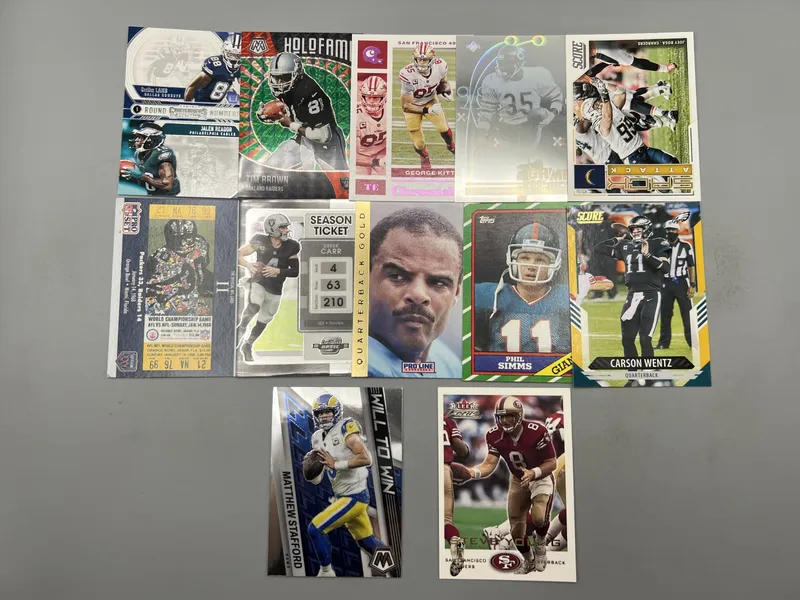 (12) Assorted Football Cards W/ Stars from auction in Greenville, Ohio — image 34