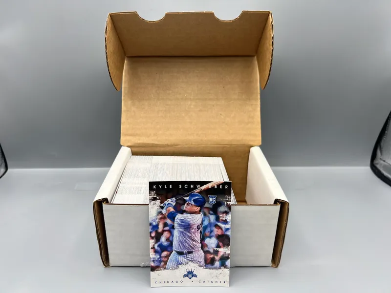2016 Panini Diamond Kings Baseball Complete 185 Card Set W/ Kyle Schwarber RC from auction in Greenville, Ohio — image 5