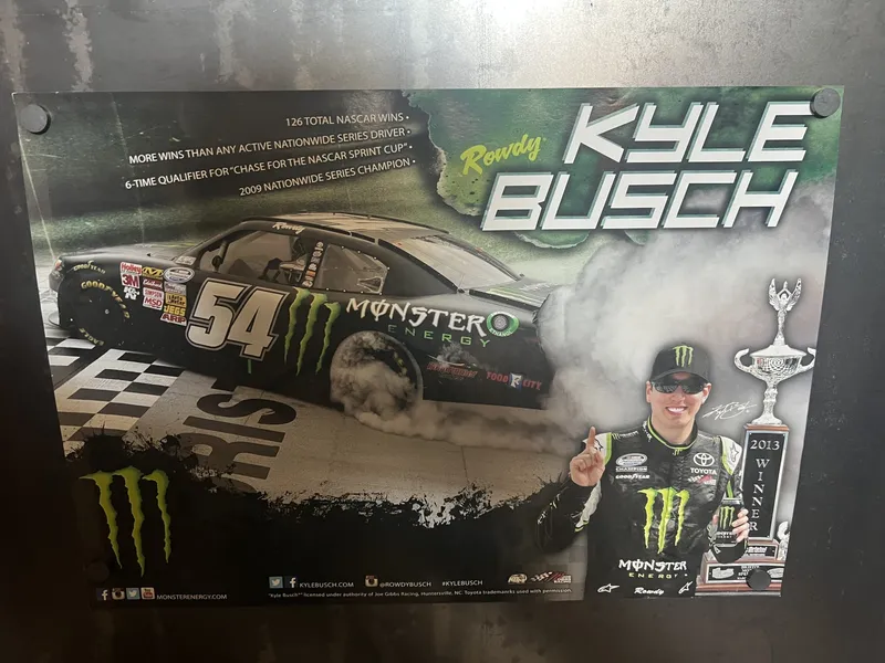 (3) 2013-14 Monster Energy Kyle Busch Nascar Racing Posters from auction in Greenville, Ohio — image 7