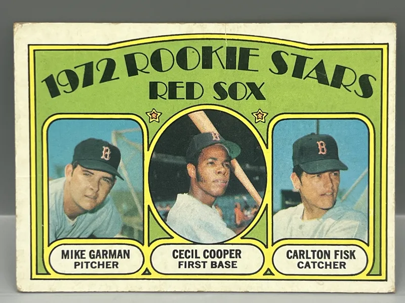 1972 Topps Carlton Fisk RC #79 from auction in Greenville, Ohio — image 34