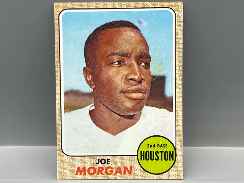 1968 Topps Joe Morgan #144 from auction in Greenville, Ohio — image 4