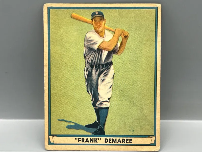 1941 Play Ball Frank Demaree #58 from auction in Greenville, Ohio — image 14