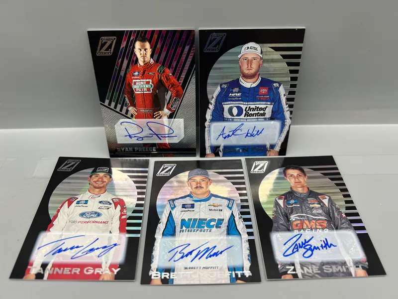 (5) Nascar Racing Pack Pulled Auto Cards from auction in Greenville, Ohio — image 21
