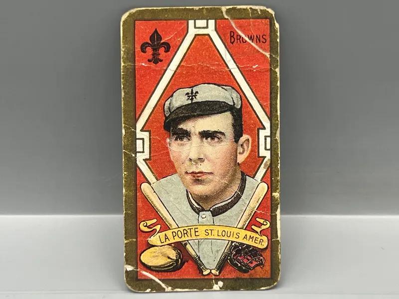 1911 T205 Gold Border Frank LaPorte Polar Bear Back from auction in Greenville, Ohio — image 42