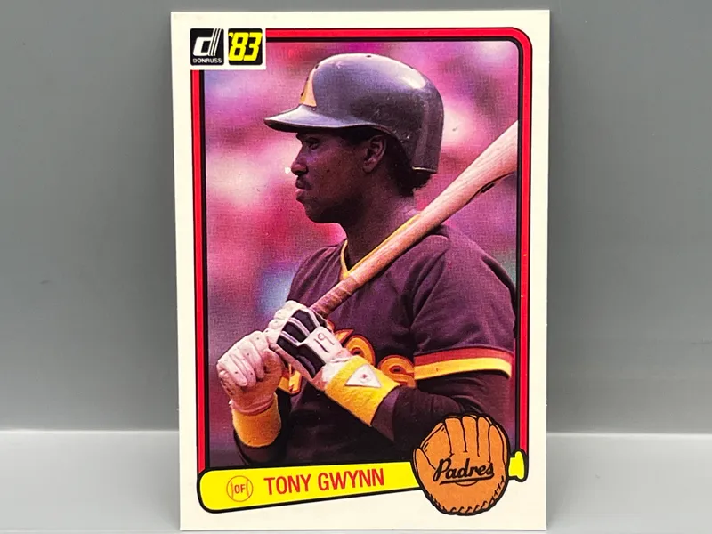 1983 Donruss Tony Gwynn RC #598 from auction in Greenville, Ohio — image 48
