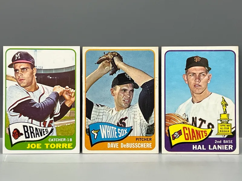 1965 Topps Joe Torre #200, Dave Debusschere #297, & Hal Lanier #118 from auction in Greenville, Ohio — image 28