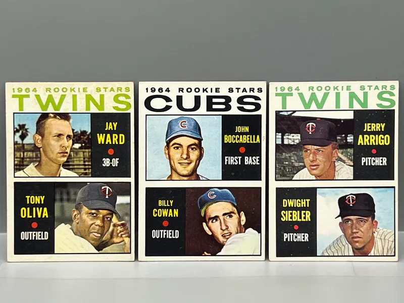 1964 Topps Tony Oliva 2nd Year #116, Billy Cowan RC #192, & Jerry Arrigo RC #516 from auction in Greenville, Ohio — image 34