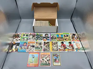 Large Box of Assorted 1970s Football Cards W/ Some Stars - Varying Conditions