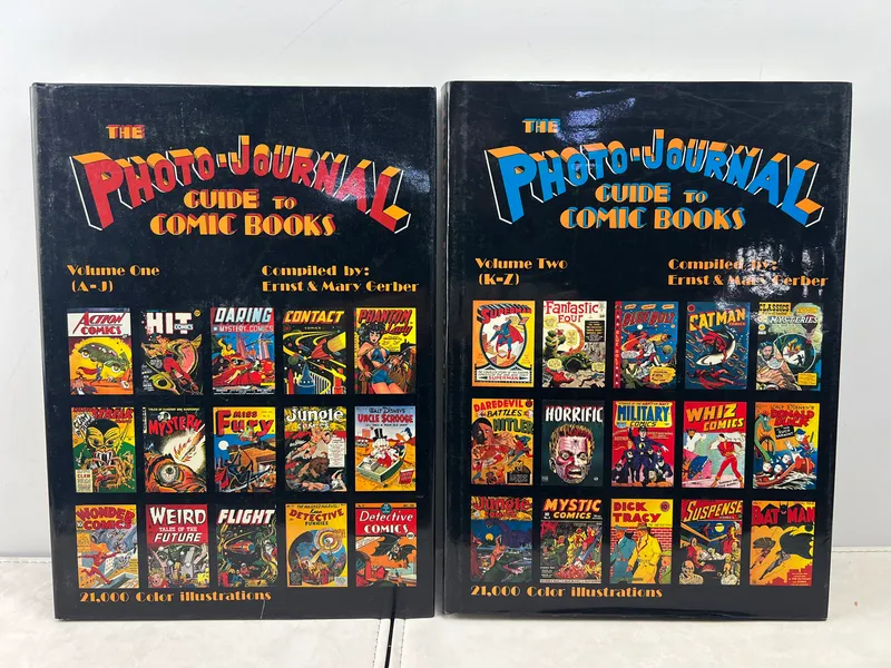 The Photo-Journal Guide to Comic Books Volume One & Two - Gerber Publications, 1989-1990 from auction in Greenville, Ohio — image 6