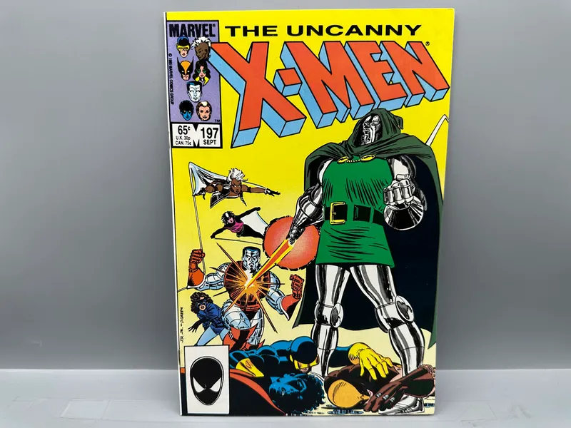 Marvel The Uncanny X-Men #197 September 1985 Doctor Doom Appearance from auction in Greenville, Ohio — image 8