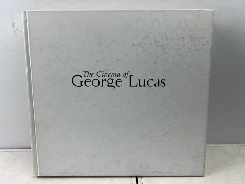 The Cinema of George Lucas Hardcover 2005 First Edition - wear to cover & water damage on interior from auction in Greenville, Ohio — image 3