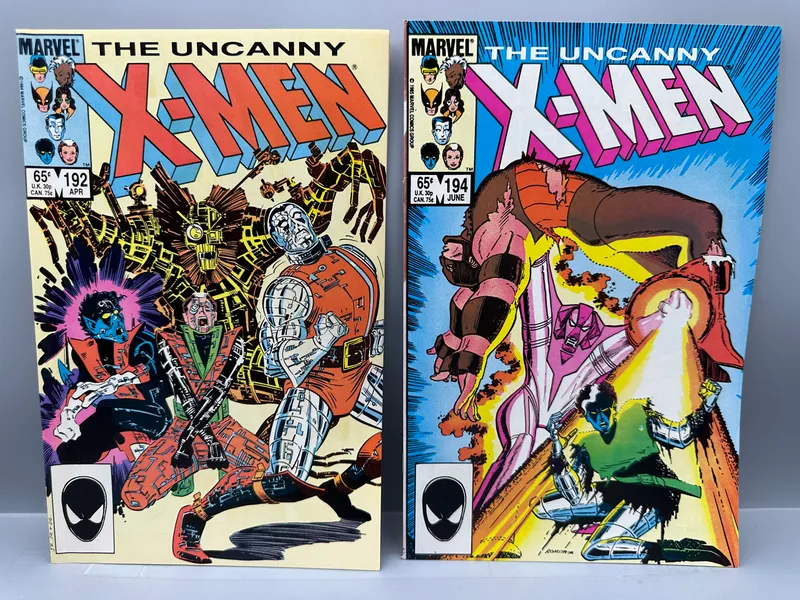 Marvel The Uncanny X-Men #192 and 194 from auction in Greenville, Ohio — image 14
