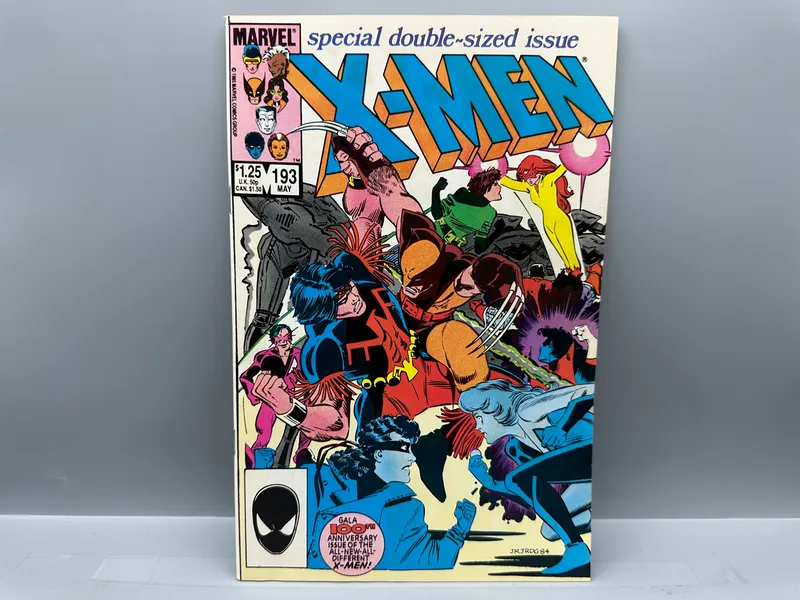 Marvel The Uncanny X-Men #193 (May 1985) - First appearance of Warpath in costume and Firestar in Marvel continuity from auction in Greenville, Ohio — image 17