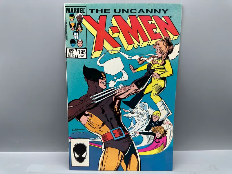 Marvel The Uncanny X-Men #195 July 1985 Direct Edition from auction in Greenville, Ohio — image 11