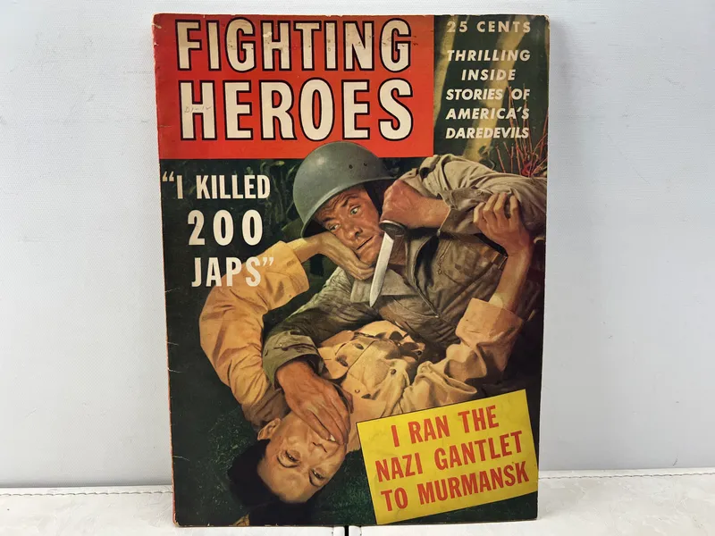 Hillman Periodicals Fighting Heroes - 1943 from auction in Greenville, Ohio — image 24