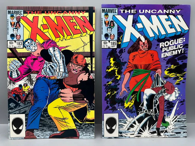 Marvel The Uncanny X-Men Comic Books #183 and 185 from auction in Greenville, Ohio — image 32