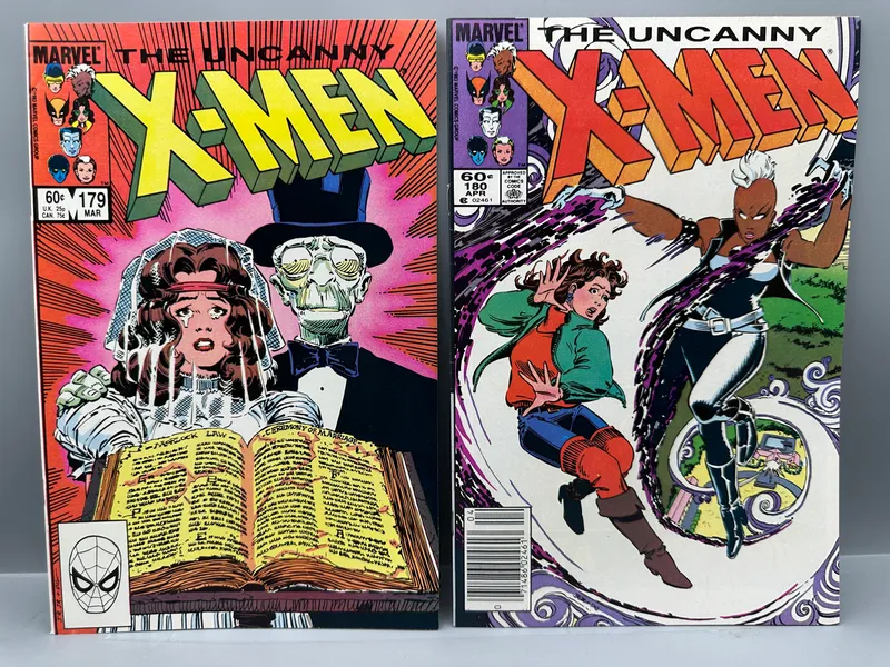 Marvel The Uncanny X-Men #179 and #180, March-April 1984 from auction in Greenville, Ohio — image 40