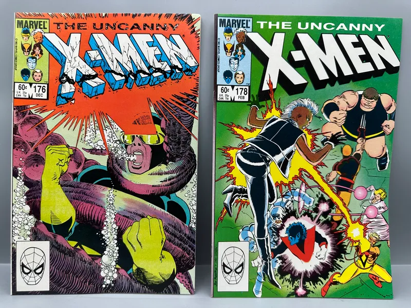 Marvel The Uncanny X-Men Comic Books #176 and 178 from auction in Greenville, Ohio — image 42