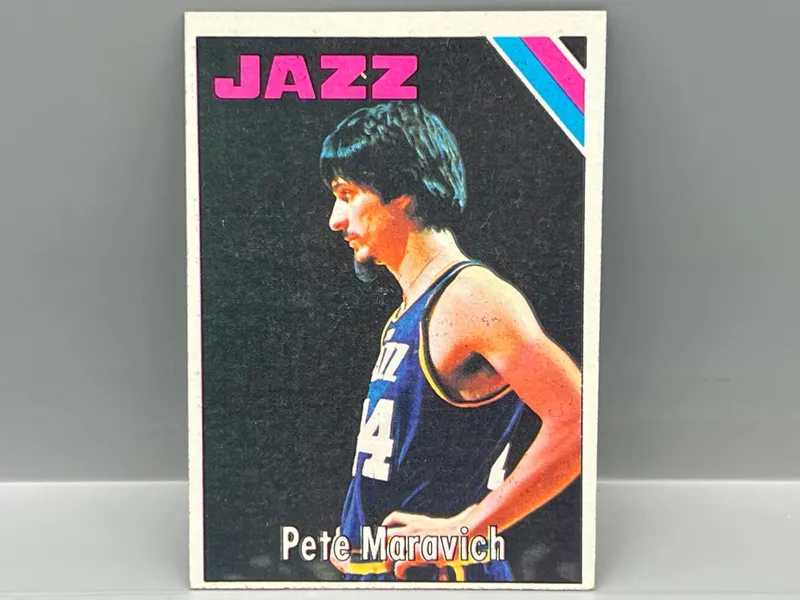 1975-76 Topps Pete Maravich #75 from auction in Greenville, Ohio — image 7
