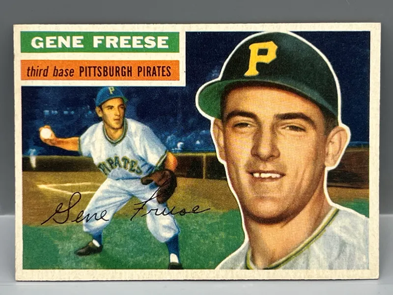 1956 Topps Gene Freese #46 from auction in Greenville, Ohio — image 18
