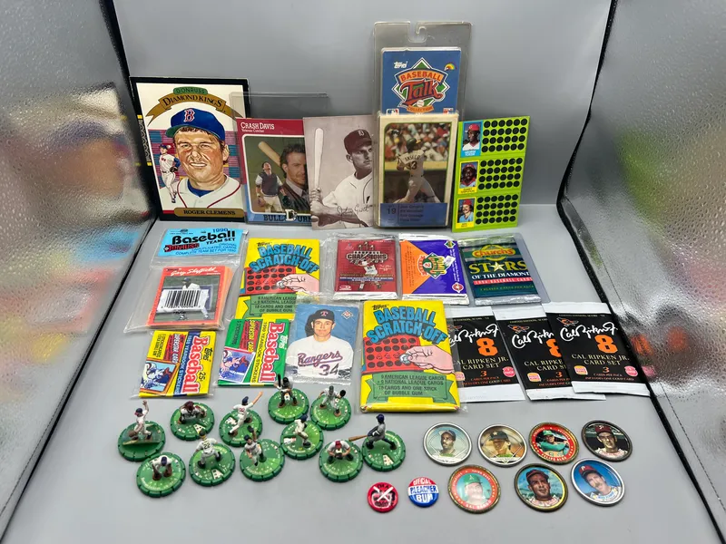 Assorted Baseball Memorabilia Lot W/ Unopened Packs from auction in Greenville, Ohio — image 22