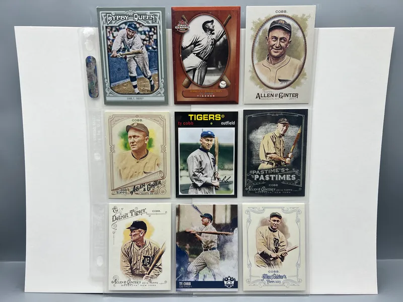(9) Ty Cobb Baseball Cards from auction in Greenville, Ohio — image 34