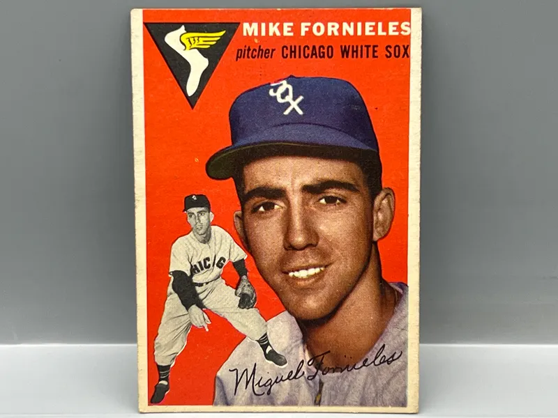 1954 Topps Mike Fornieles #154 from auction in Greenville, Ohio — image 39