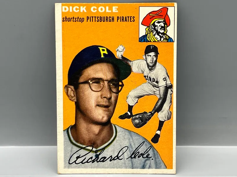 1954 Topps Dick Cole #84 from auction in Greenville, Ohio — image 42