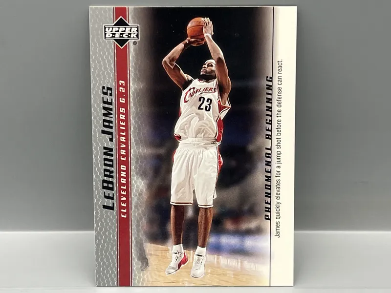 2003-04 Upper Deck LeBron James Phenomenal Beginning #3 - RC from Box Set from auction in Greenville, Ohio — image 2