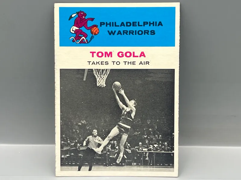 1961 Fleer Tom Gola Takes To The Air #51 from auction in Greenville, Ohio — image 10