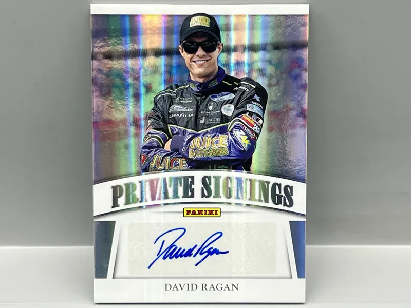 2017 Panini Private Signings David Ragan #1/1 Auto from auction in Greenville, Ohio — image 33