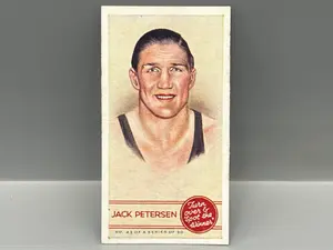 1937 Godfrey Phillips Turn Over And Spot The Winner Jack Petersen #41 - Two-time British Heavyweight Boxing champion