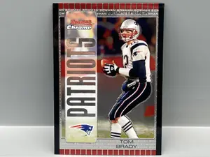 2005 Bowman Chrome Tom Brady #8