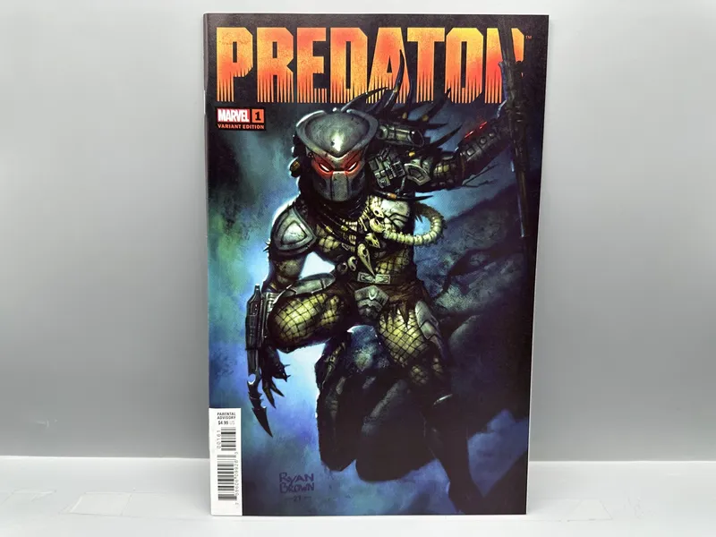 Marvel Comics Predator #1 (2022) - 1:25 Ryan Brown Variant - 1st appearance of Theta Berwick from auction in Greenville, Ohio — image 8