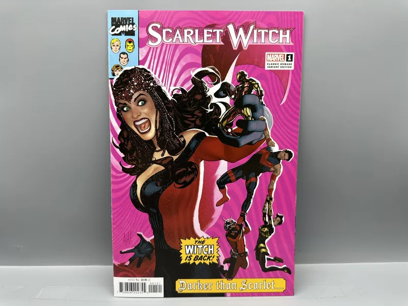Marvel Comics Scarlet Witch #1 (2023) - Adam Hughes Classic Homage Variant Edition - Homage to Avengers #16 from auction in Greenville, Ohio — image 20