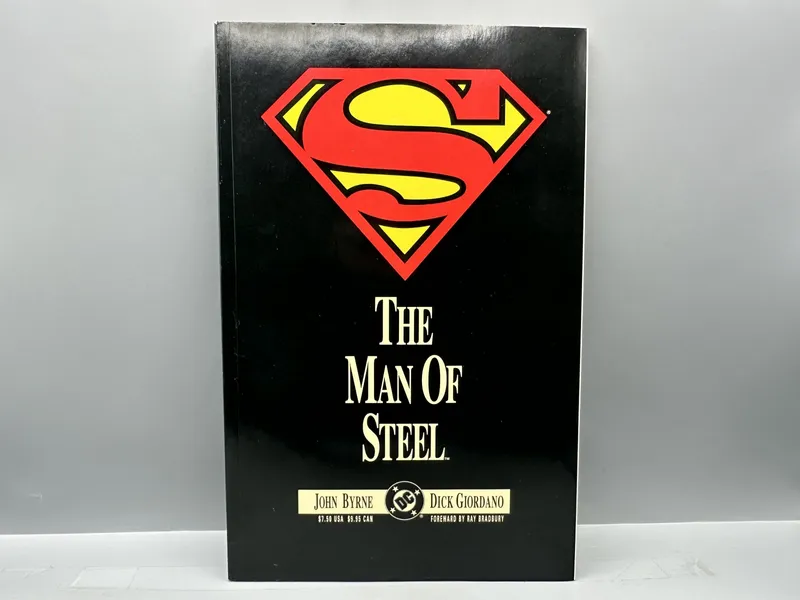 1987 DC Comics The Man of Steel TPB - First Printing - John Byrne story and art - Foreword by Ray Bradbury from auction in Greenville, Ohio — image 21