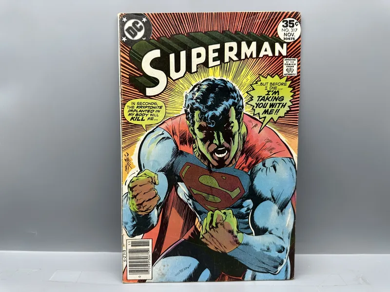 1977 DC Comics Superman #317 - Neal Adams cover - Metallo appearance from auction in Greenville, Ohio — image 23